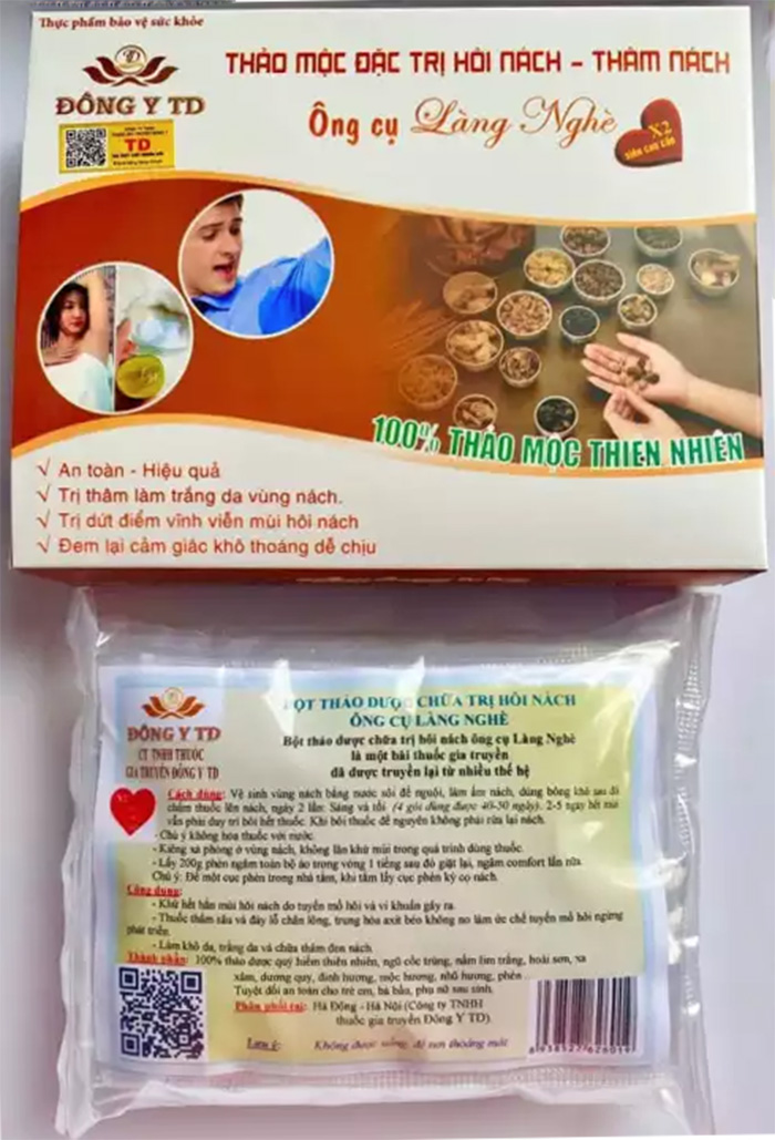 Thuốc Hôi Nách Ông Cụ Làng Nghề 200K 1 Hộp: Thông Tin Cần Biết