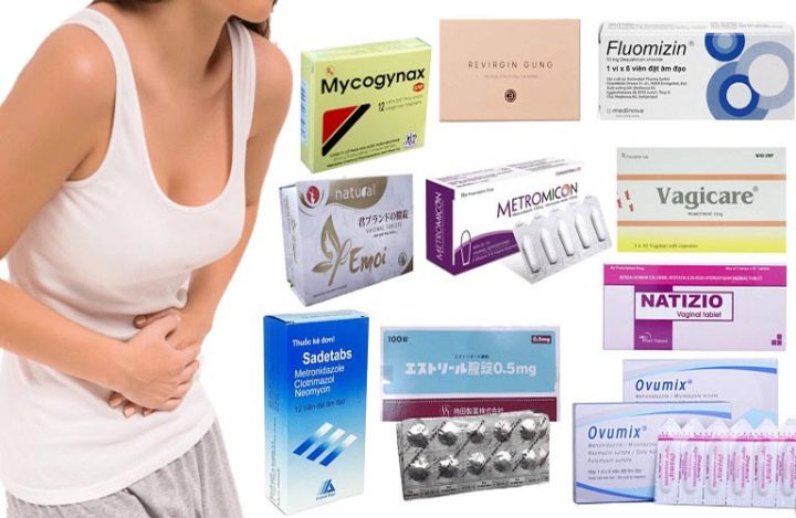 Hộp thuốc đặt viêm lộ tuyến cổ tử cung chuyên dụng, minh họa cho phác đồ điều trị phụ khoa phổ biến