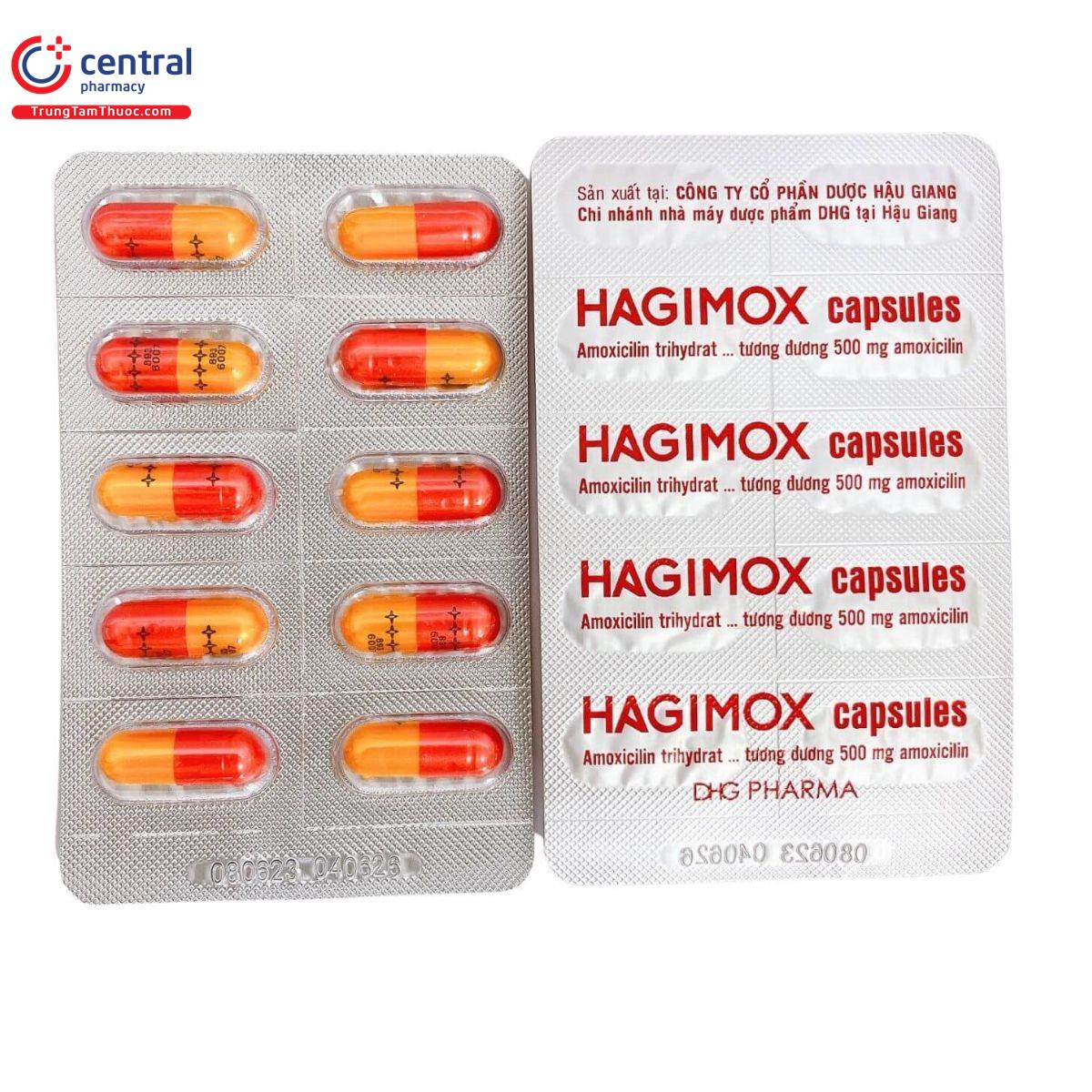 Thuốc Hagimox Capsules 500mg cho bà bầu: An toàn và lưu ý cần biết