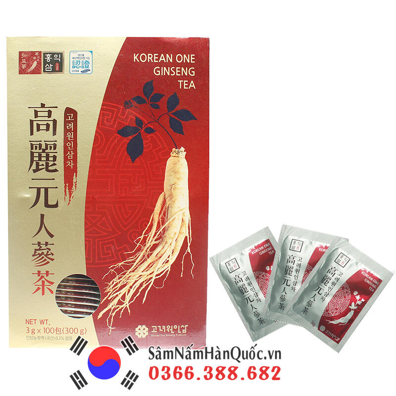 Trà Sâm Hàn Quốc Korean Ginseng Tea: Nâng Tầm Sức Khỏe