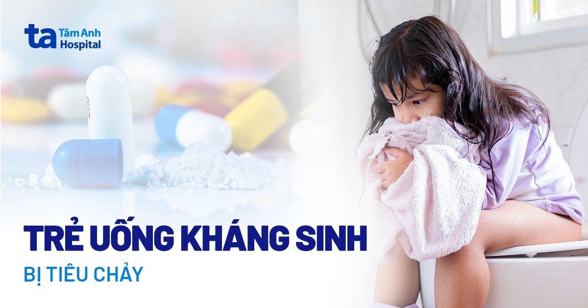 Uống kháng sinh có cần uống thêm thuốc tiêu chảy không?