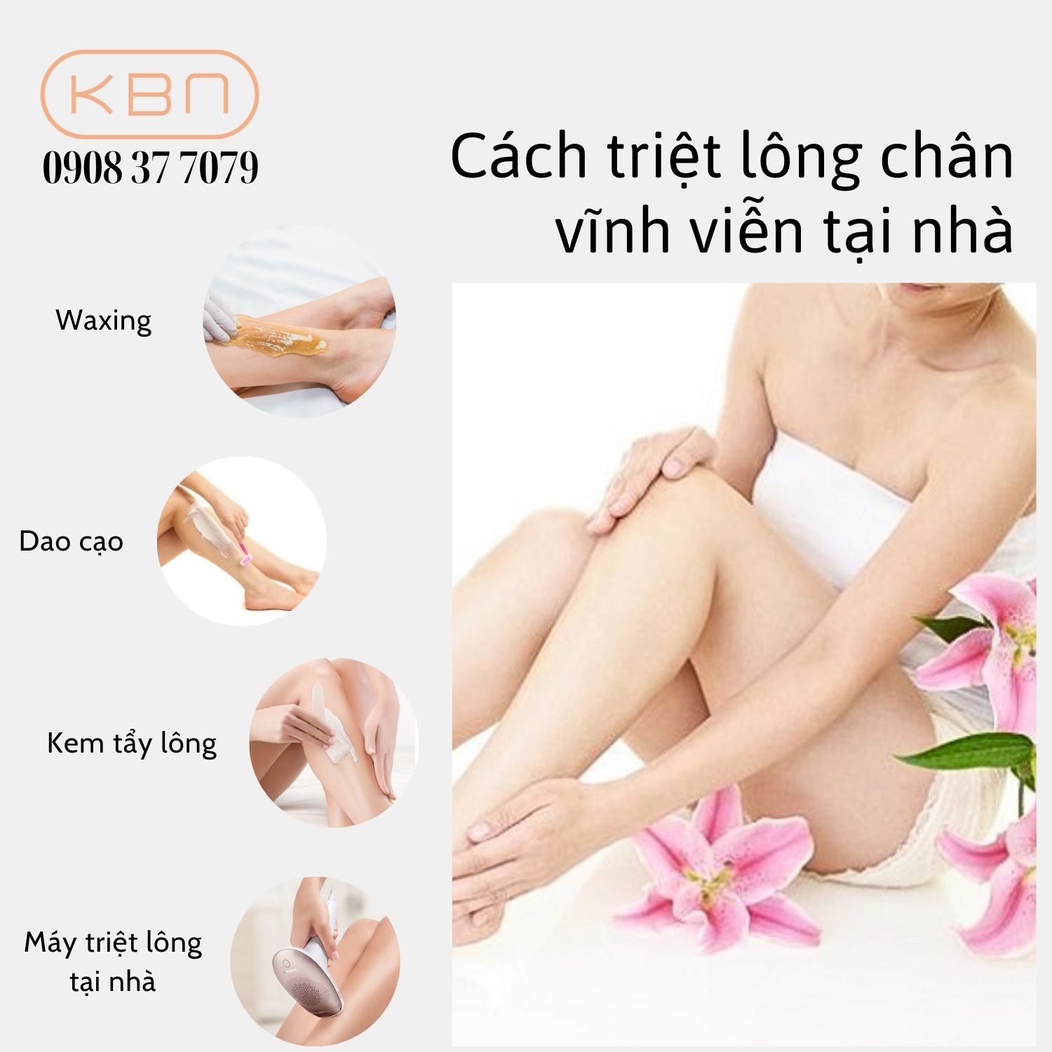Triệt Lông Chân Bằng Phương Pháp Tự Nhiên: Hướng Dẫn Chi Tiết
