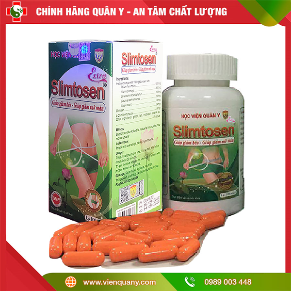 Viên Thuốc Giảm Cân Slimtosen Extra Hộp Bao Nhiêu Viên?
