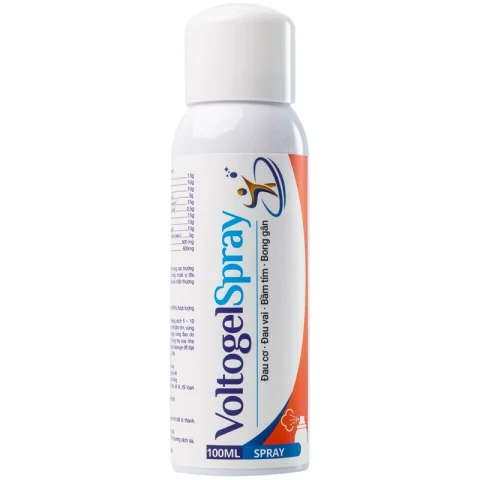 Sản phẩm Voltogel Spray 100ml, dung dịch xịt giảm đau hiệu quả